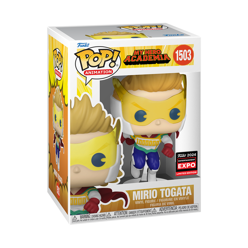 Pop! Animation: My Hero Academia - Mirio Togata (2024 Limited Edition Entertainment Expo Shared Exclusive)