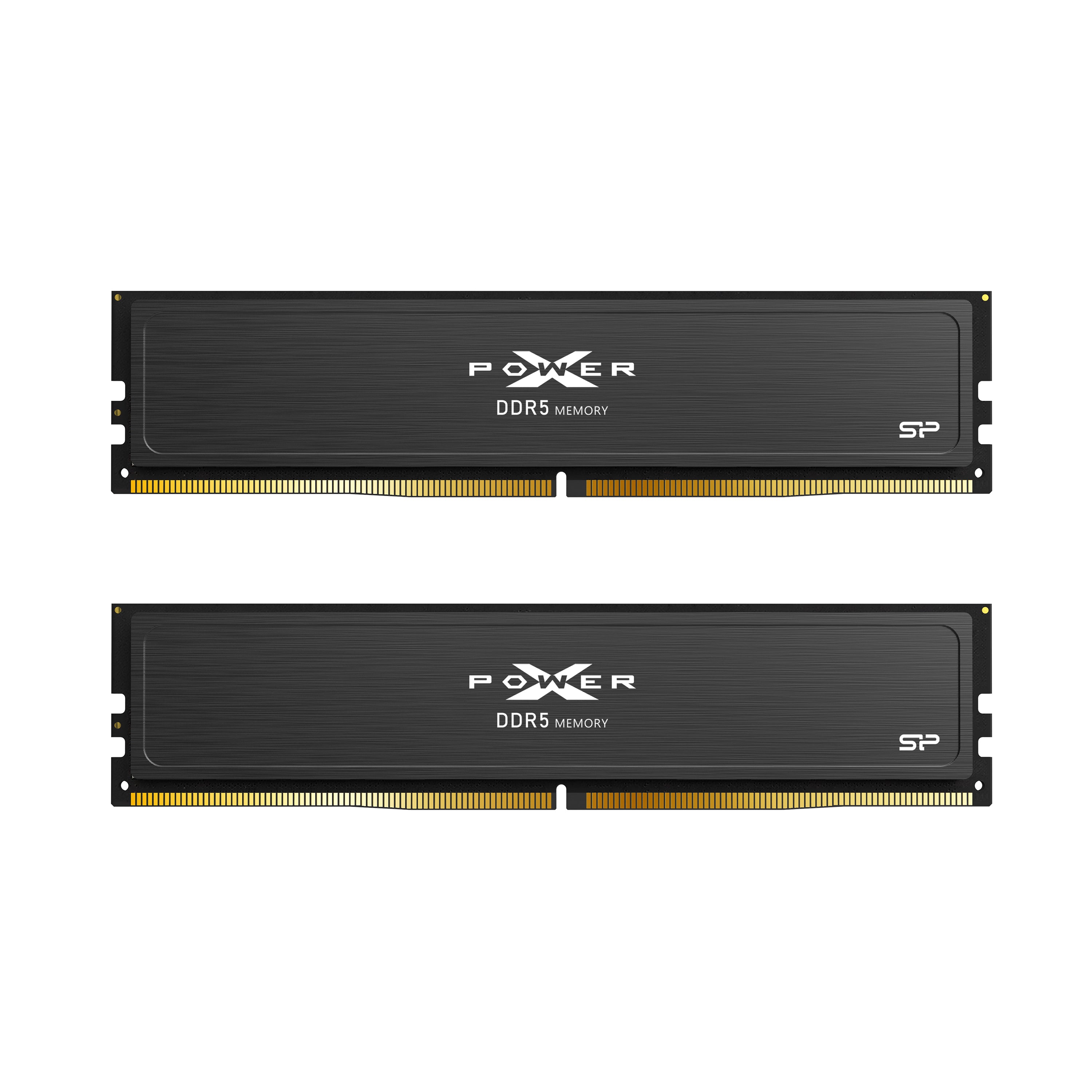 Silicon Power Pulse Gaming DDR5 6400MT/s (PC5-51200) CL32 32GB(16GBx2) Dual Pack 1.4V Desktop Unbuffered DIMM