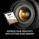 シリコンパワー 128GB スーペリア プロ UHS-II (U3) V60 SDXC メモリー カード
