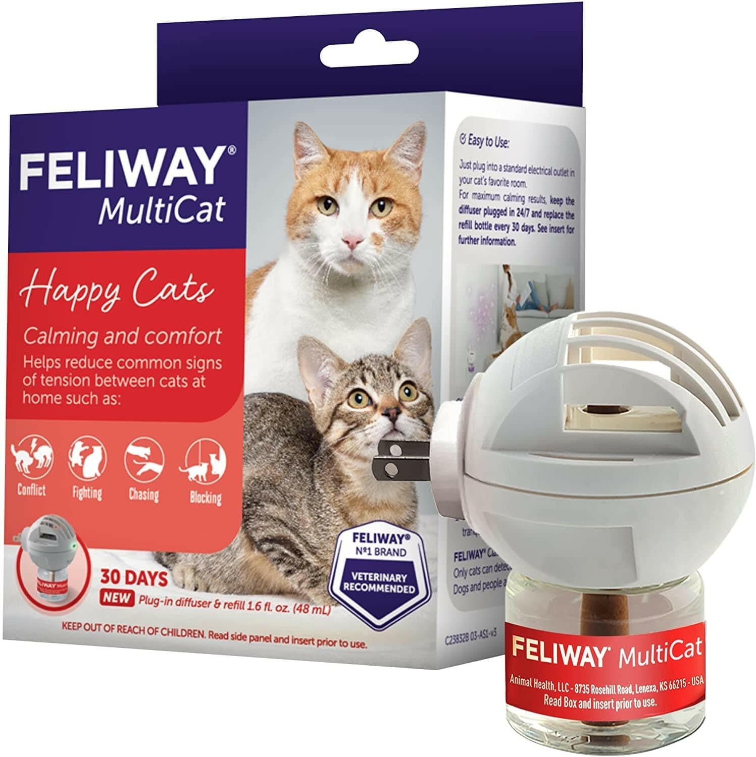 Feliway MultiCat 30 Day Starter Kit for Cats