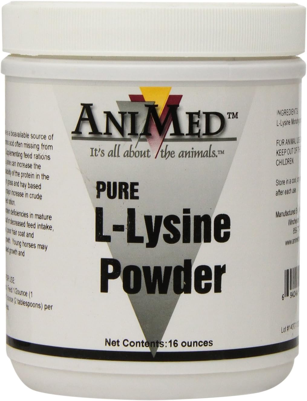 AniMed Pure L-Lysine Powder For Horses