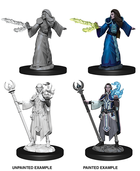 D&D: Nolzur's Marvelous Miniatures - Elf Male Wizard