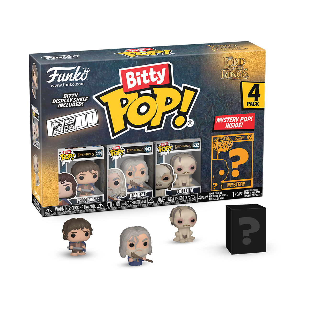 Funko Bitty POP: Lord of the Rings - Frodo 4PK