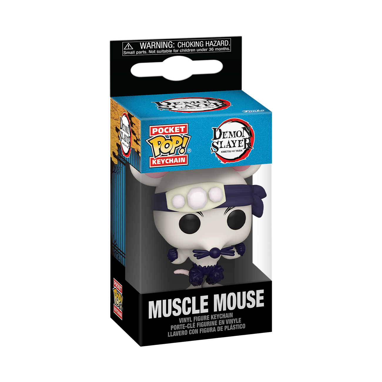 POP! Keychain: Demon Slayer - Muscle Mouse