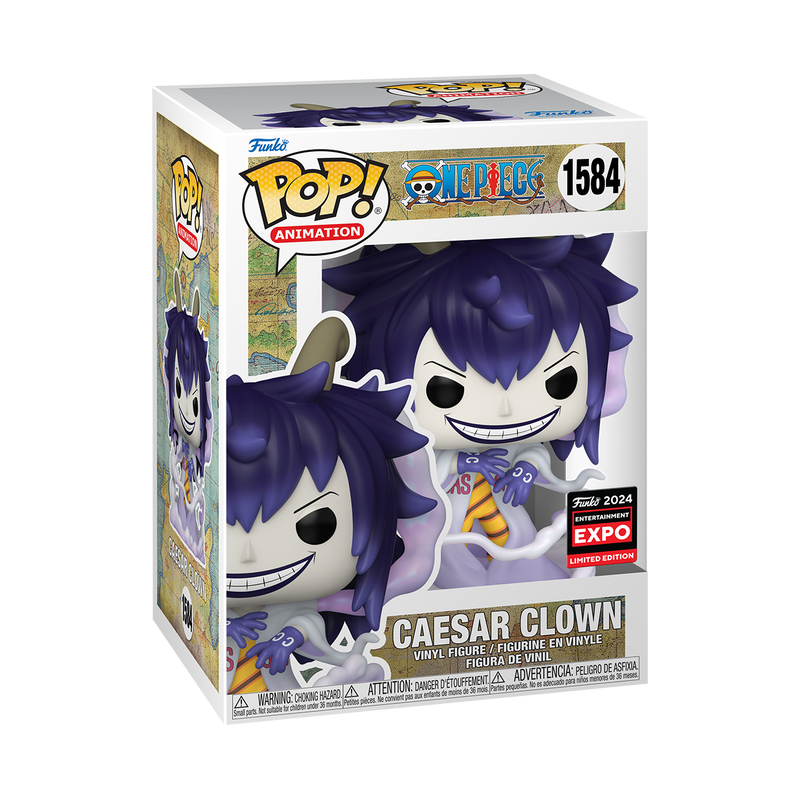 Pop! Animation: One Piece - Caesar Clown (2024 C2E2 OFFICIAL EVENT EXCLUSIVE)