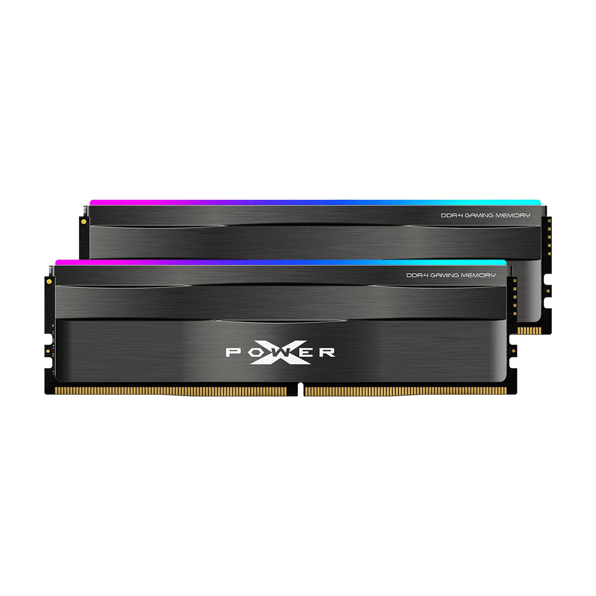 Silicon Power Zenith RGB DDR4 3200MT/s (PC4 25600) 16GB(2x8GB)-32GB(2x16GB) Dual Pack 1.35V Desktop Unbuffered DIMM