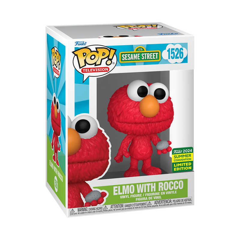 Pop! Television: Sesame Street - Elmo with Rocco (2024 SHARED EXCLUSIVE)