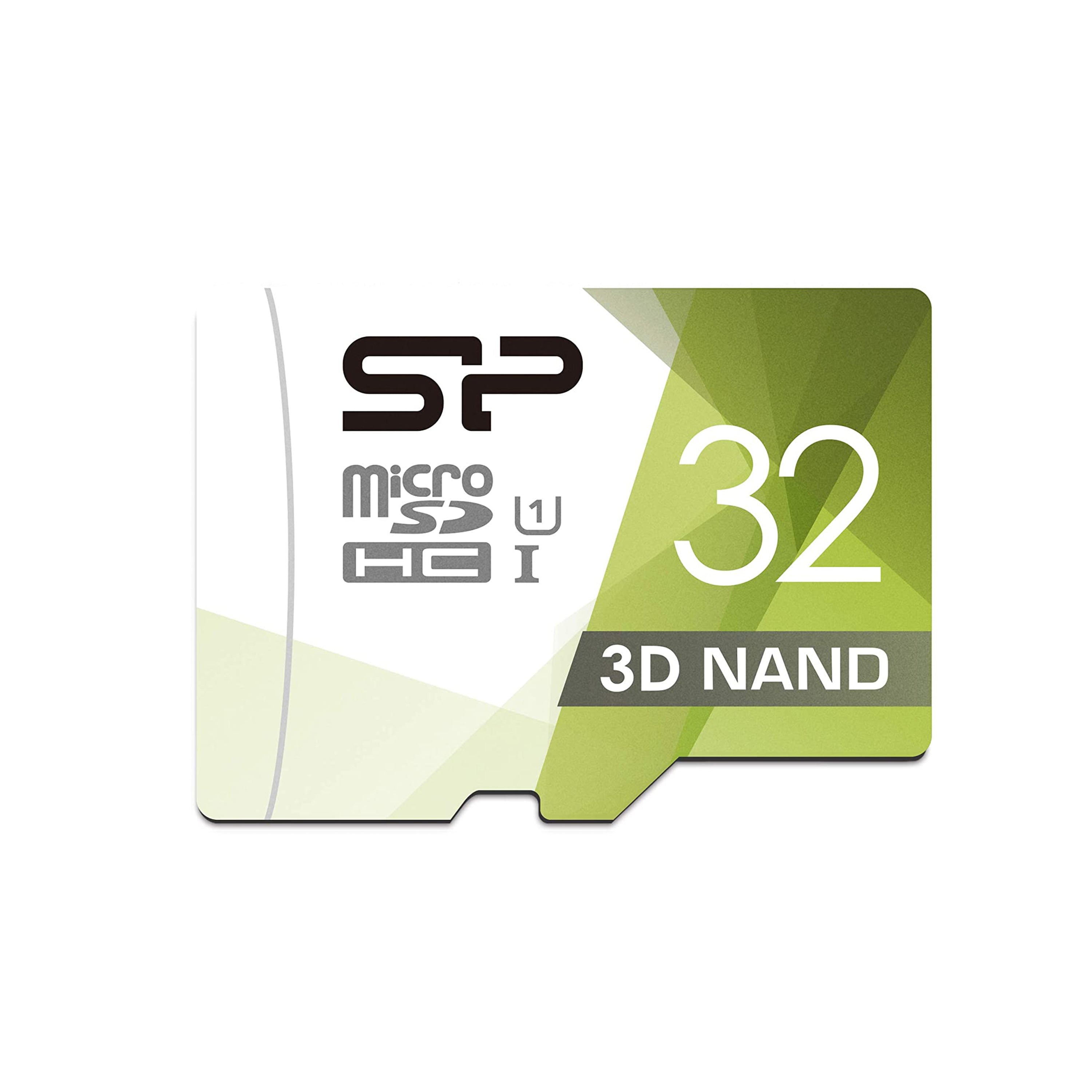 Silicon Power 32GB-64GB 3D NAND 高速 MicroSD カード (アダプター付き)