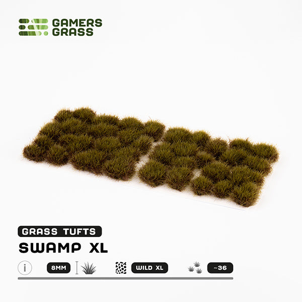 Gamers Grass Tufts: Swamp XL 8mm- Wild XL