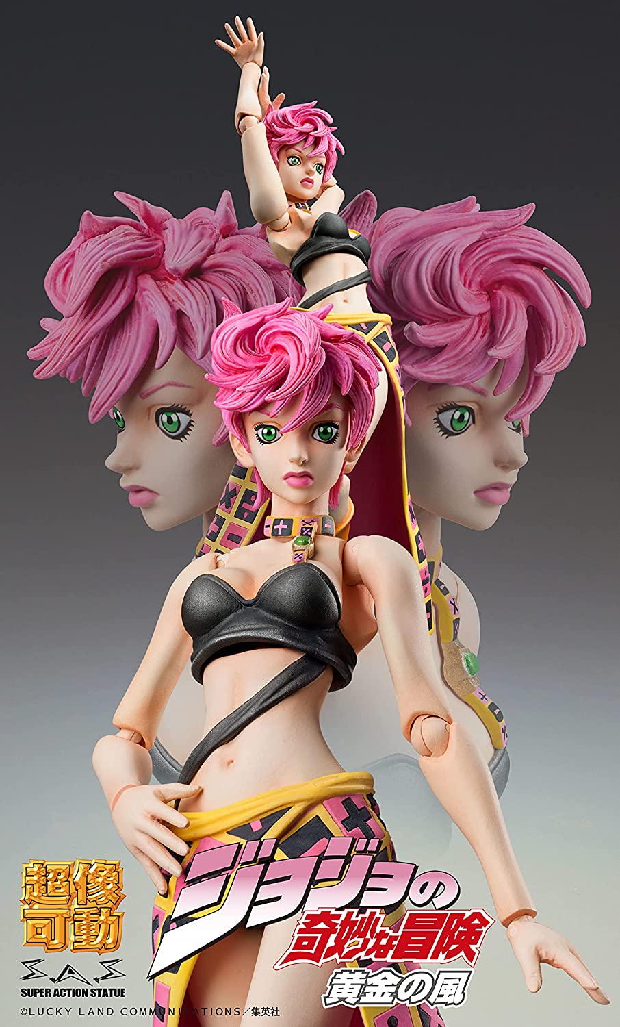 MediCos JoJo’s Bizarre Adventure Part 5: Chozo Kado Trish UNA Super Action Statue Figure