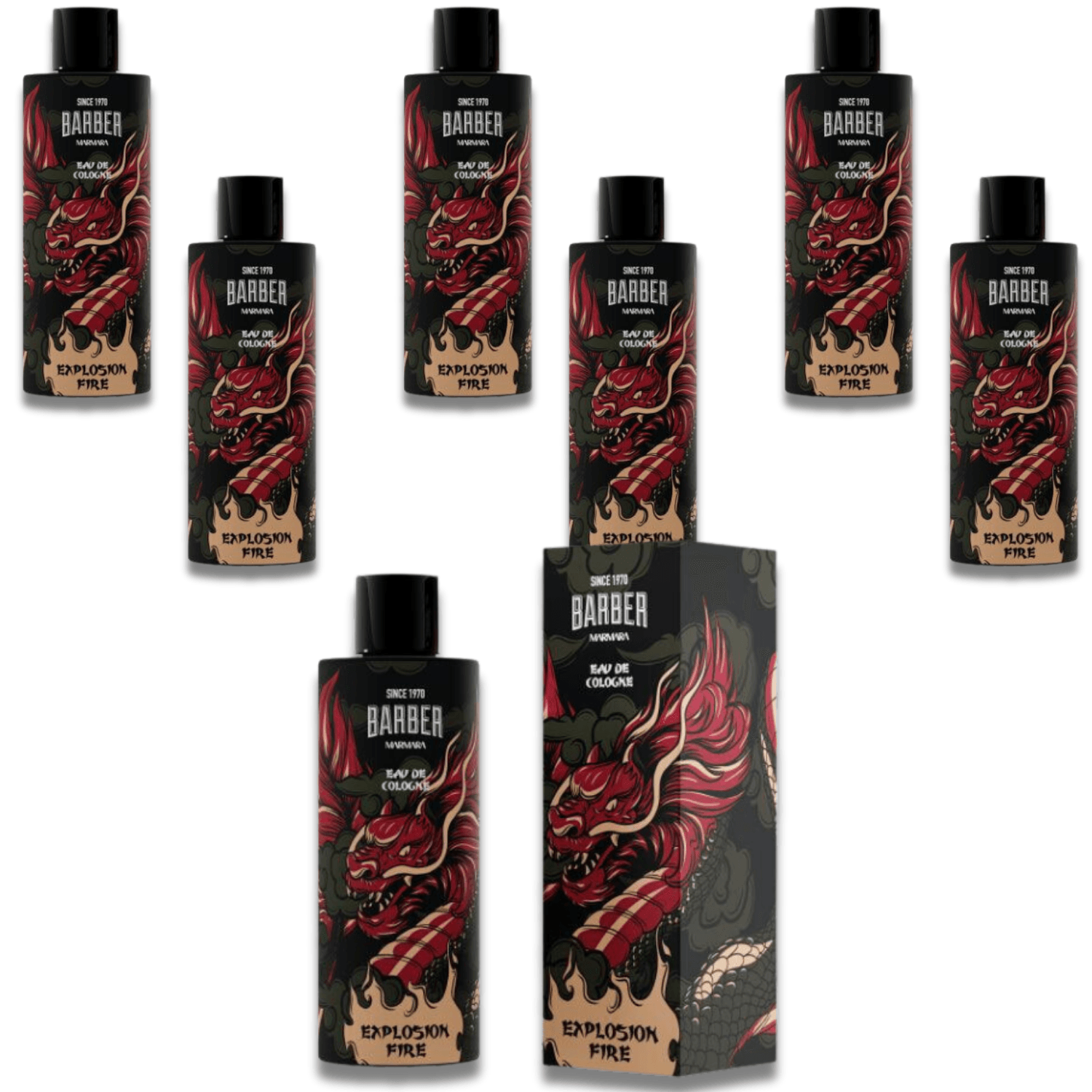 Marmara Multipack Cologne 16.9 Oz Explosive Fire