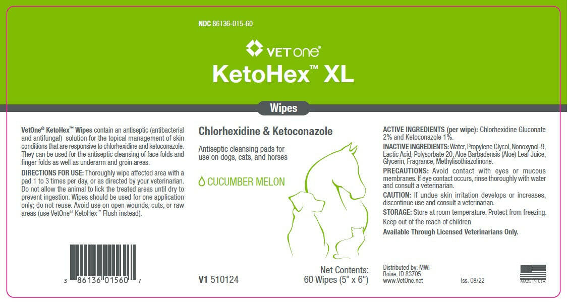 KetoHex XL Wipes (60 Count)