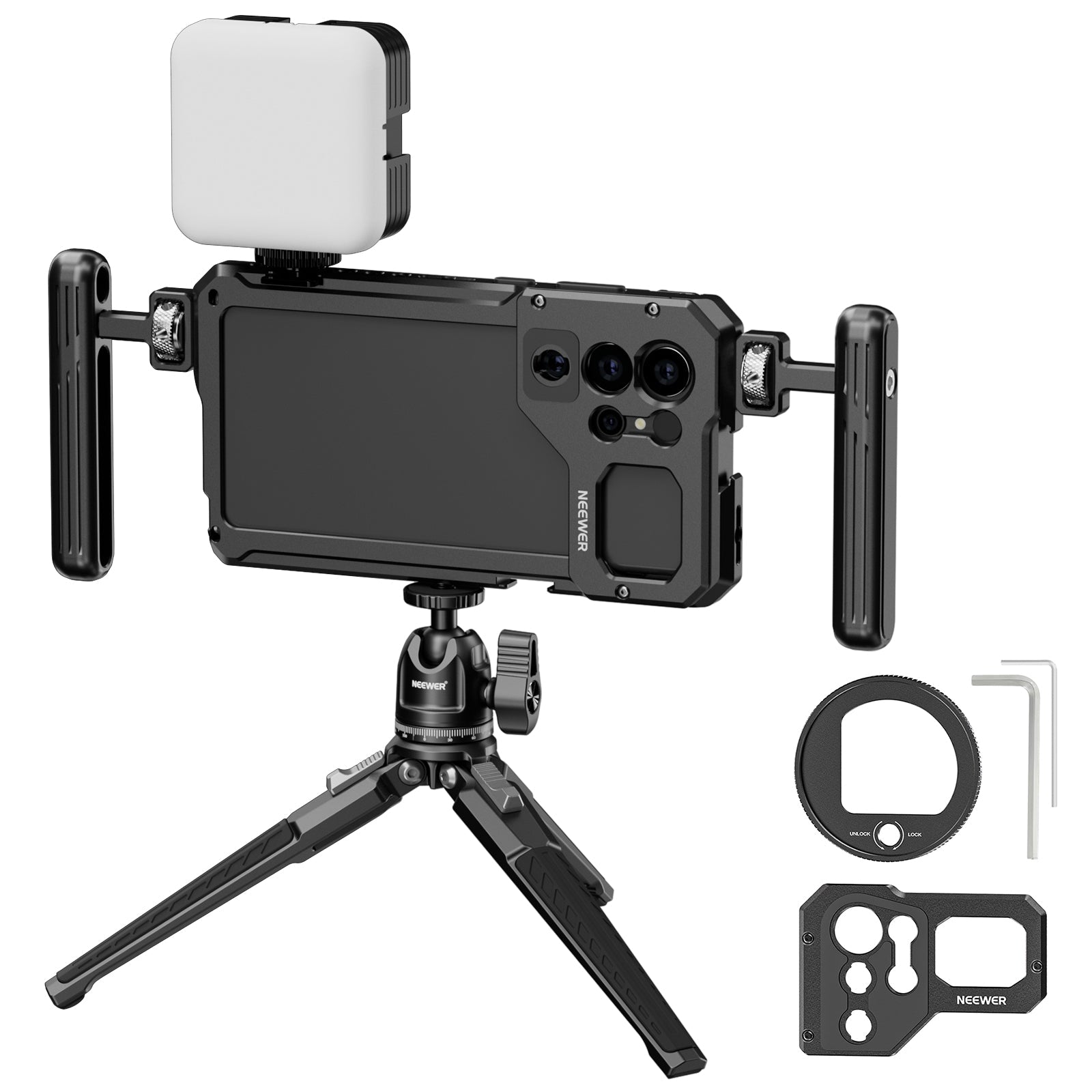 NEEWER S23 Ultra Phone Cage Video Rig Kit