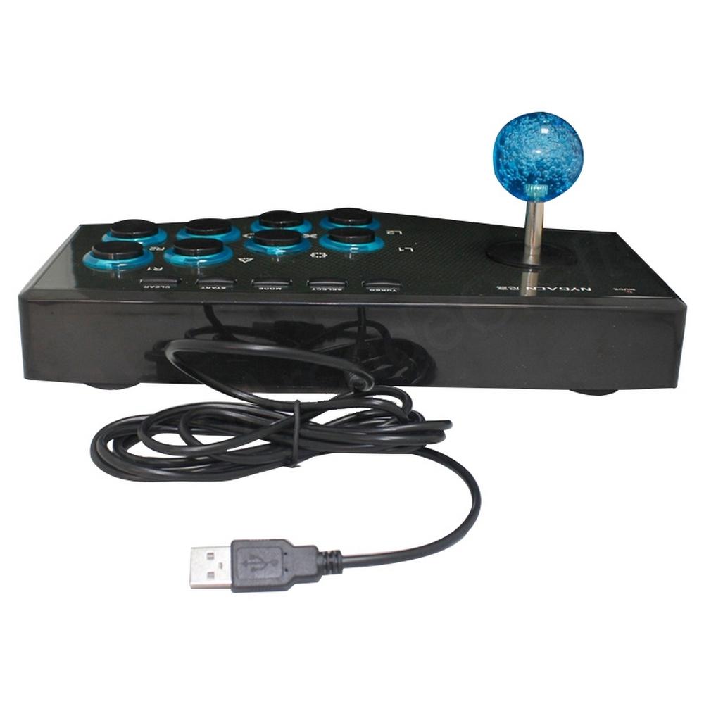 Arcade Street Joystick Gamepad Fighting Stick USB 8 Buttons For PC PS3 Andriod