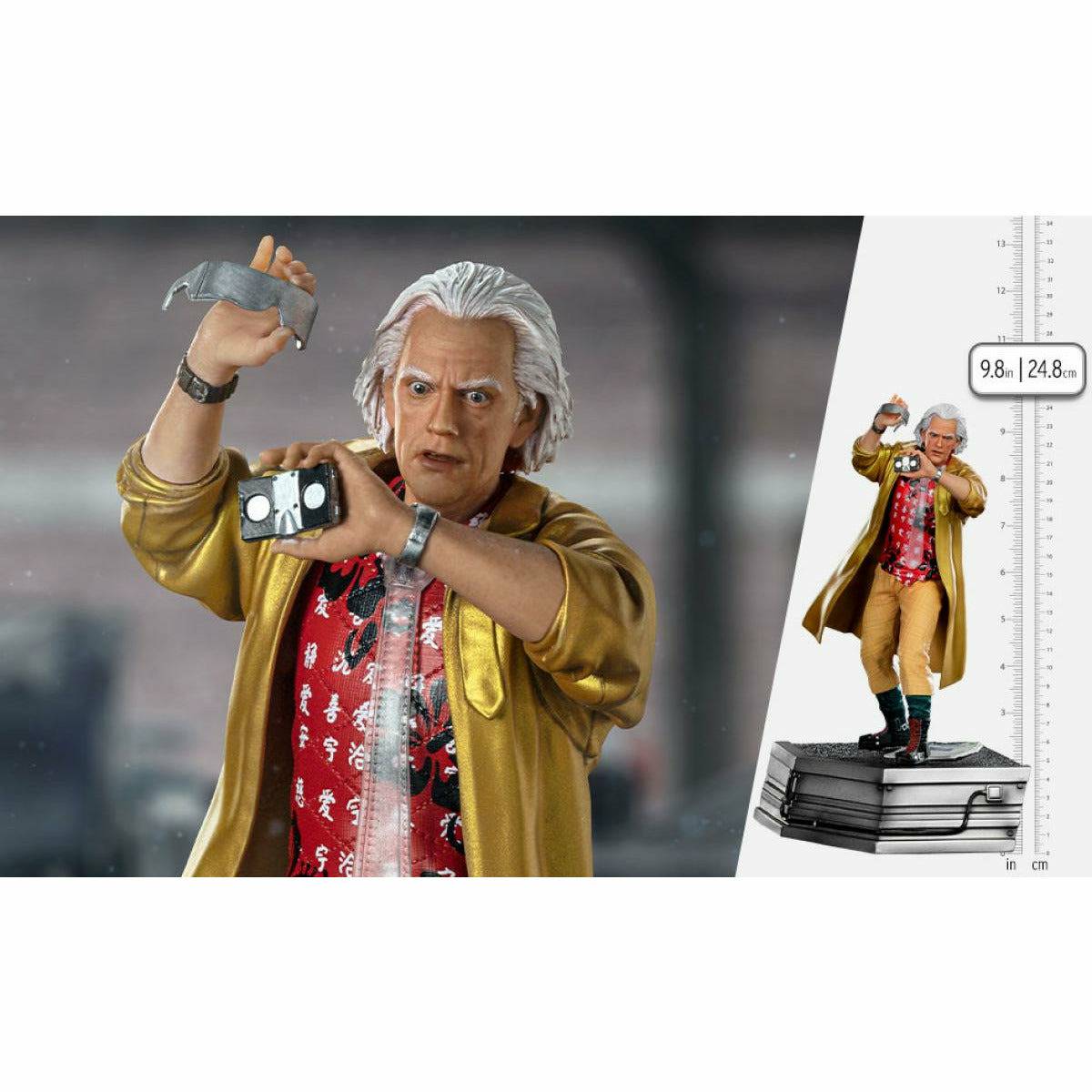 Iron Studios Back to the Future Part II Doc Brown 1:10 Scale Statue