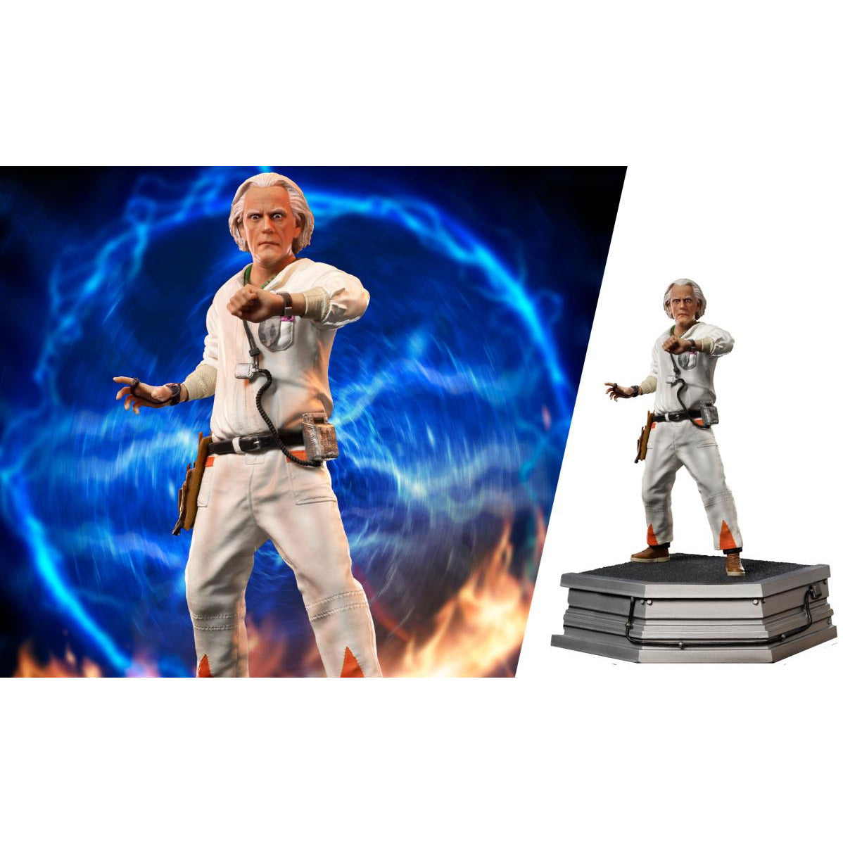 Iron Studios Back to the Future Doc Brown 1:10 Scale Statue [PRE-ORDER: Expected Availability May - Jun 2024!]