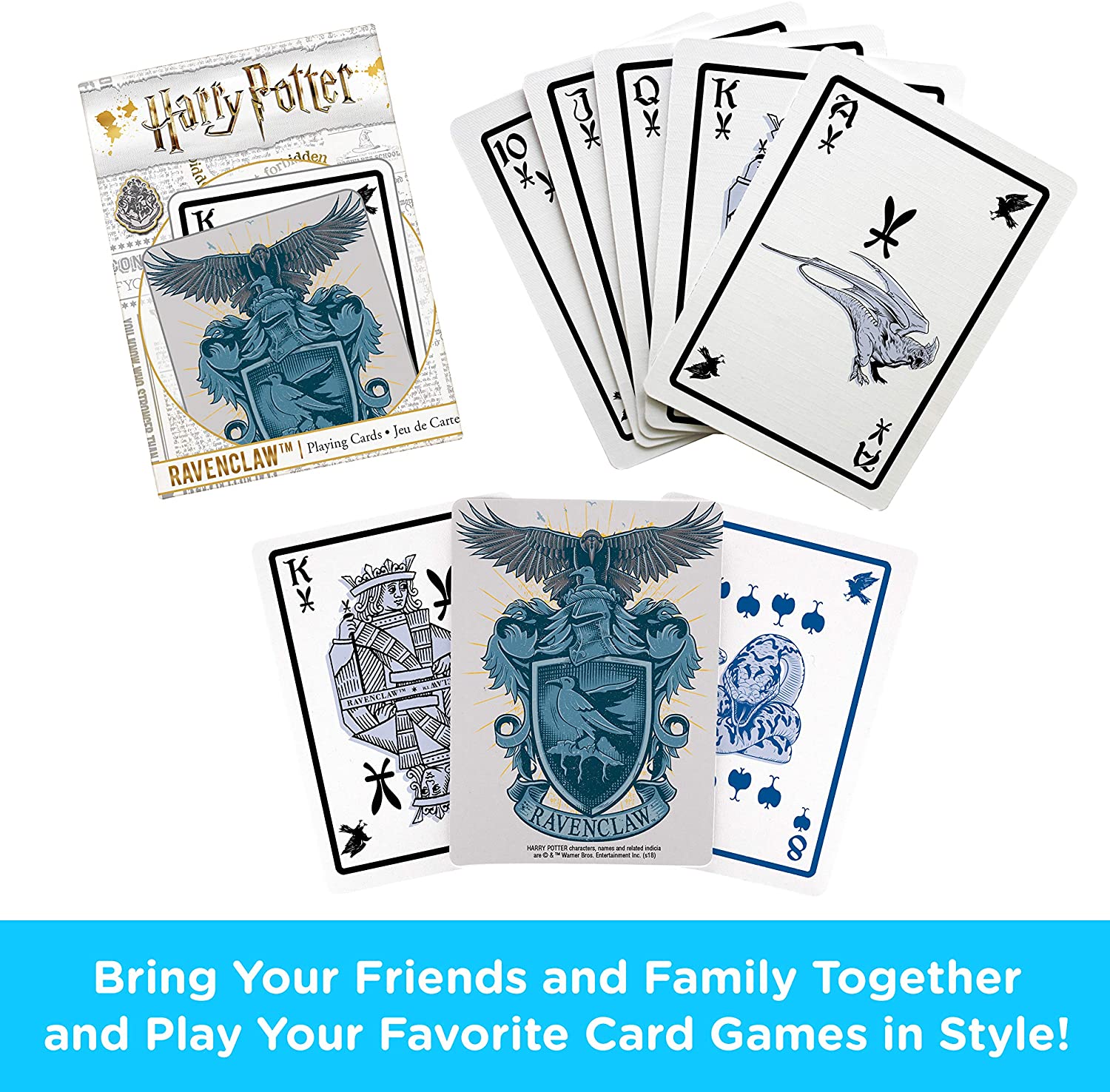 Aquarius Playing Cards: Harry Potter - Ravenclaw