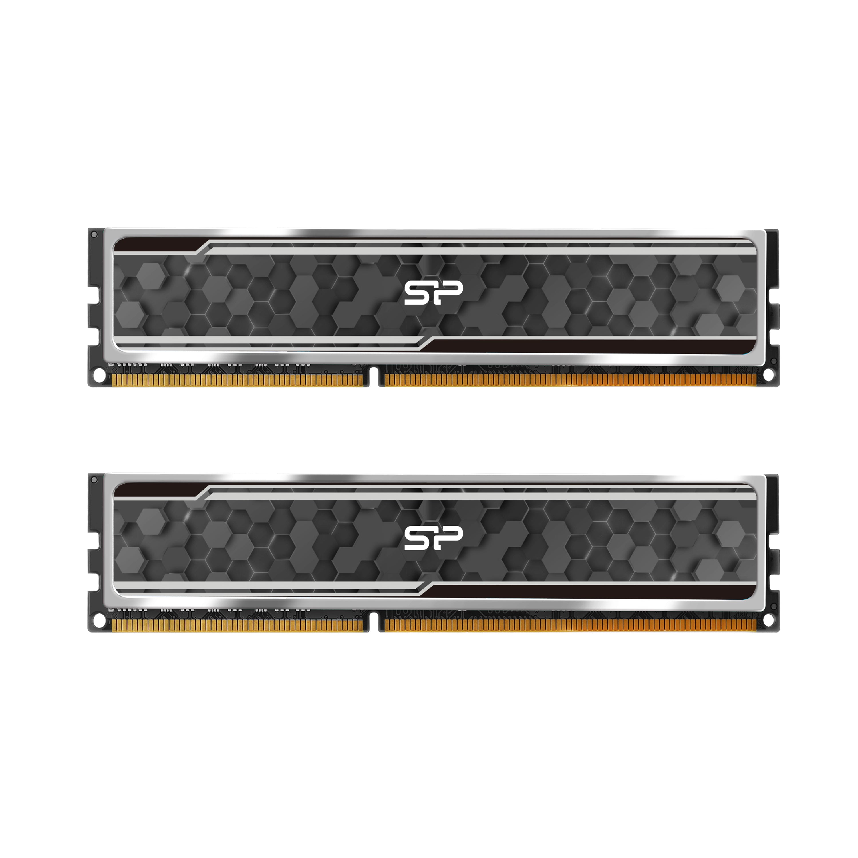 Silicon Power Gaming Series DDR4 3200MHz (PC4 25600) 16GB(8GBx2)-32GB(16GBx2) Dual Pack 1.35V Desktop Unbuffered DIMM