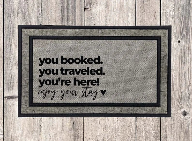 AirBnB Door Mat