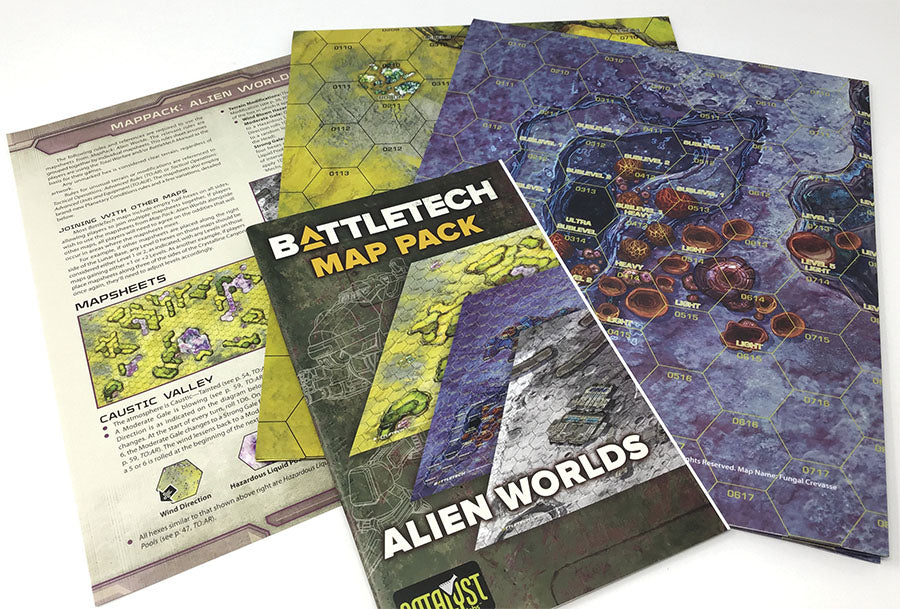 BattleTech: Map Pack - Alien Worlds – Silicon Power Store (US)