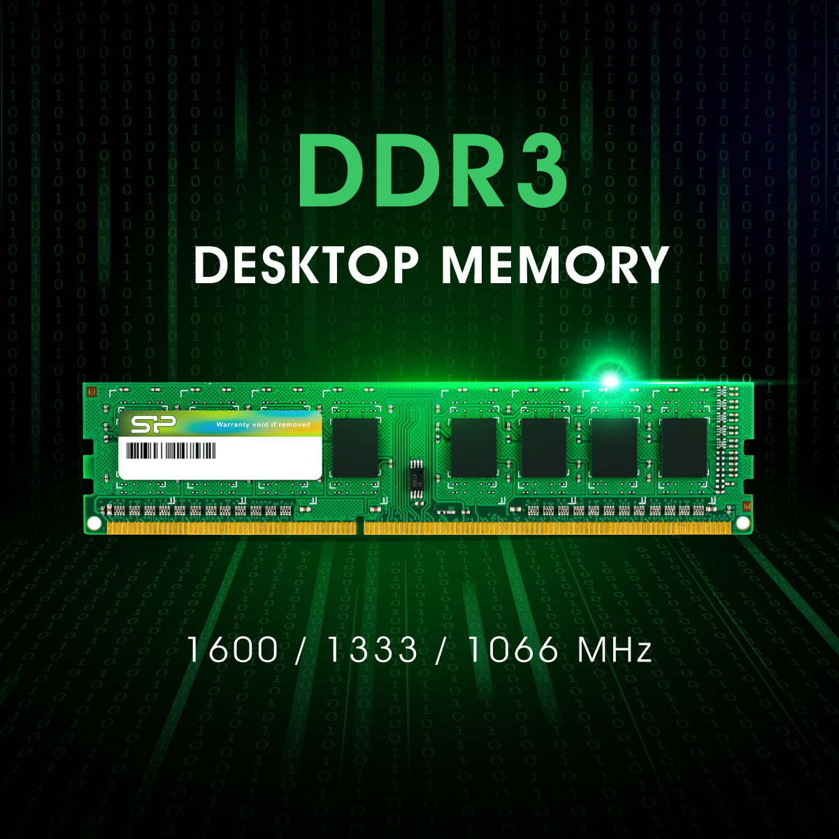 Silicon Power DDR3L 8GB 1600MT/s (PC3L-12800) 1.35V Desktop UDIMM