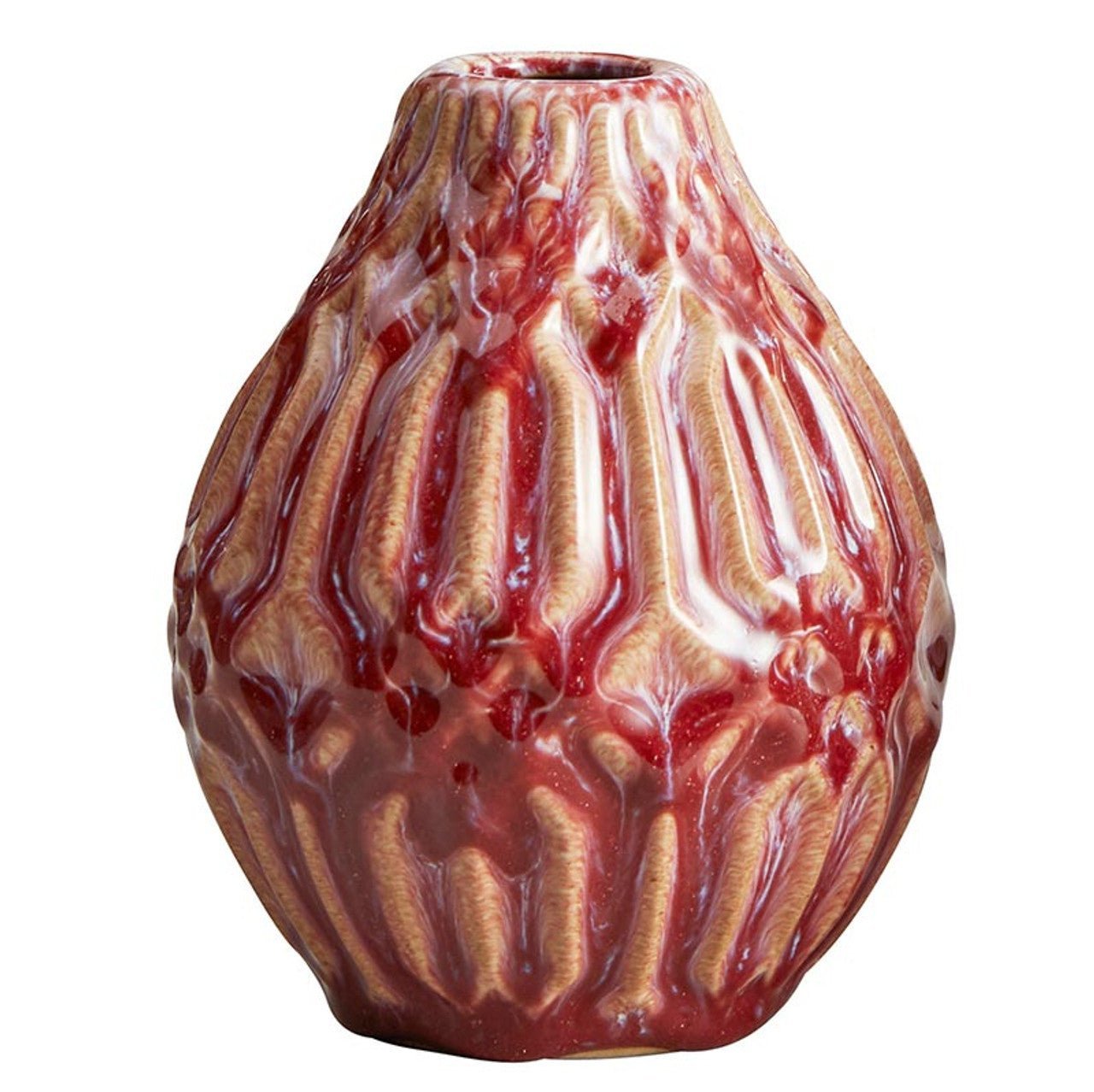 Amber Decorative Vase | 4.33" Tall