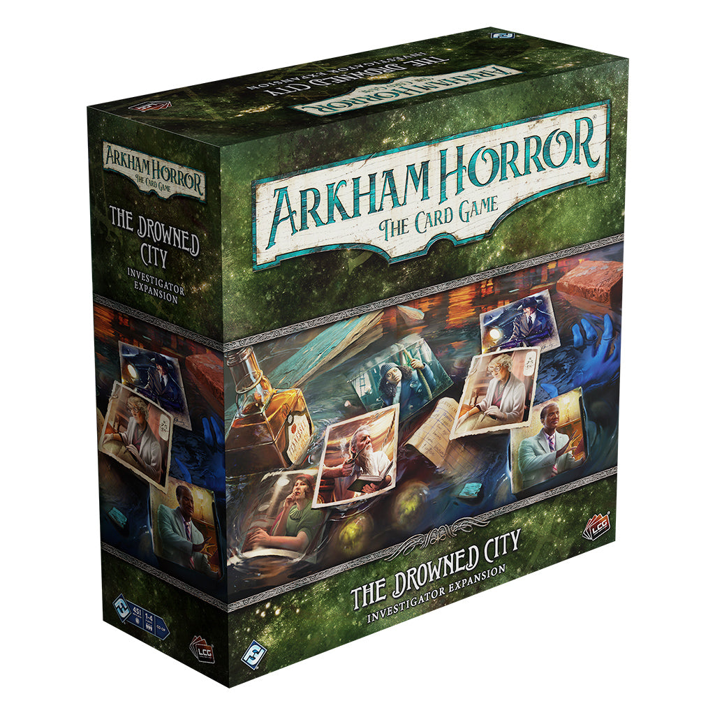 Arkham Horror LCG:  The Drowned City Investigator Expansion
