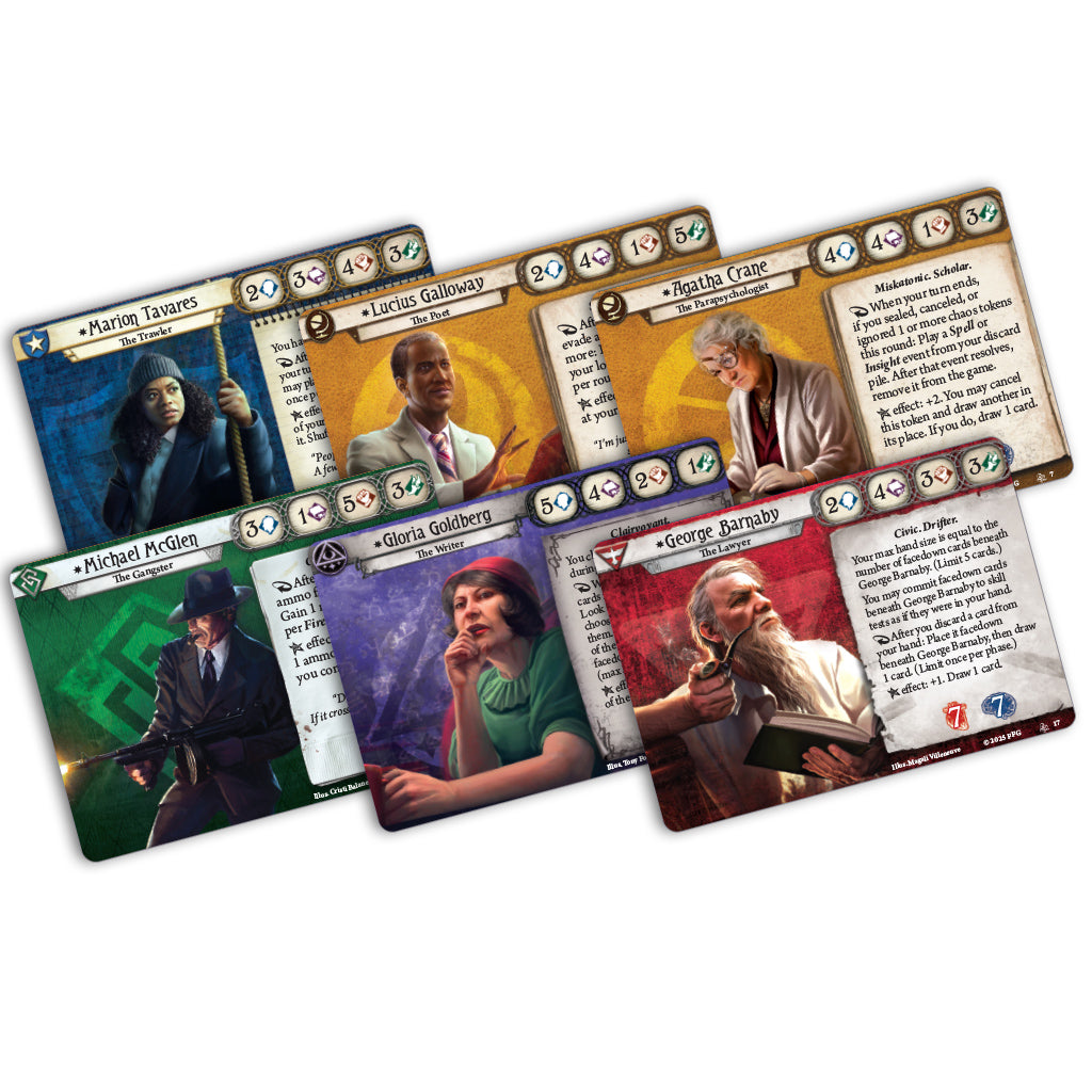 Arkham Horror LCG:  The Drowned City Investigator Expansion