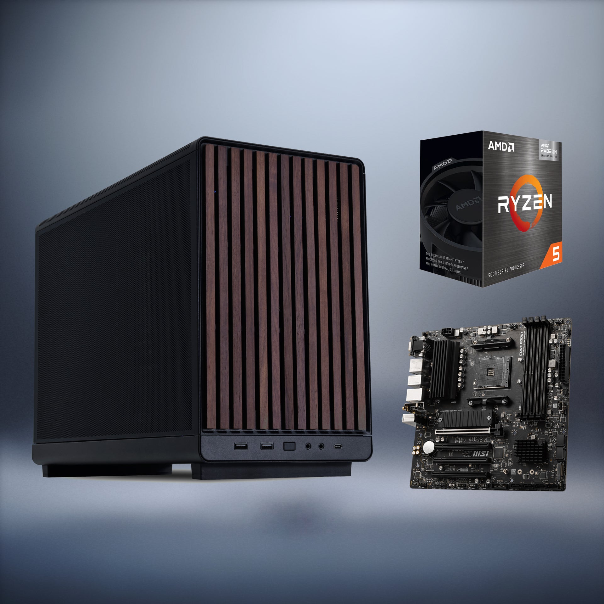 XPOWER Entry Level Ryzen 5 5600G Radeon Vega 7 PC