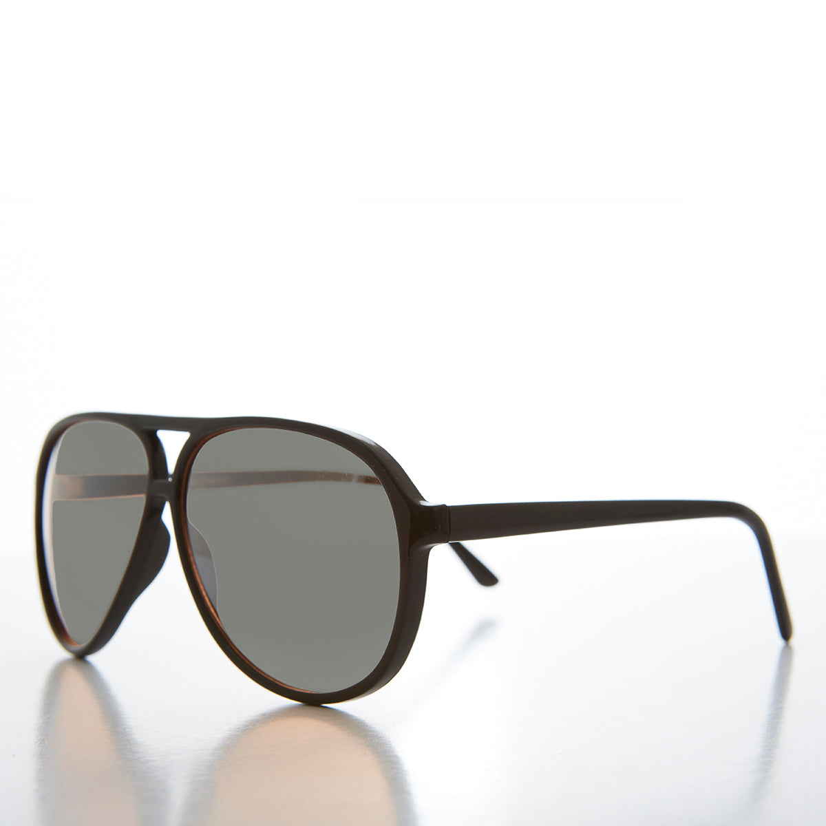 Simple Polarized Lens Aviator Sunglasses - Bedford