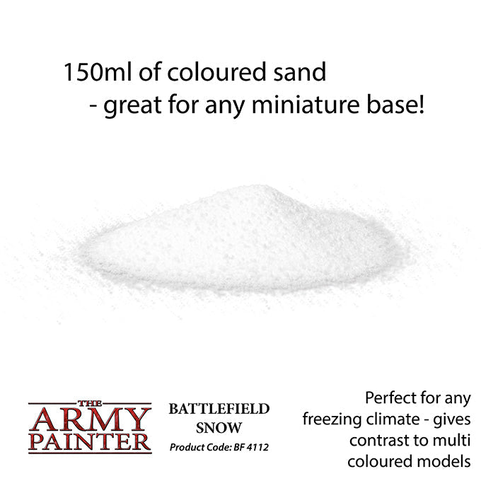 Army Painter Tools: Basing: Snow