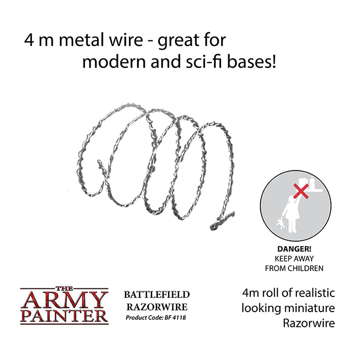 Army Painter Tools: Basing: Battlefield Razorwire