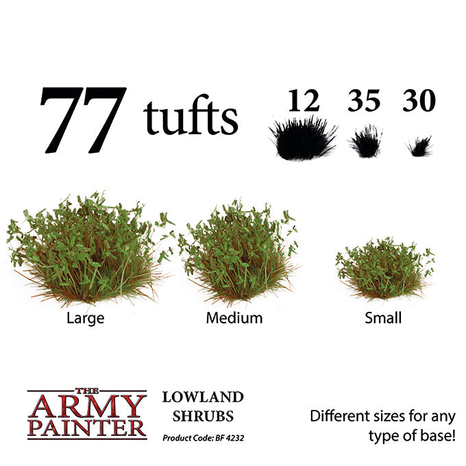 Army Painter Tools: Battlefields: Lowland Shrubs