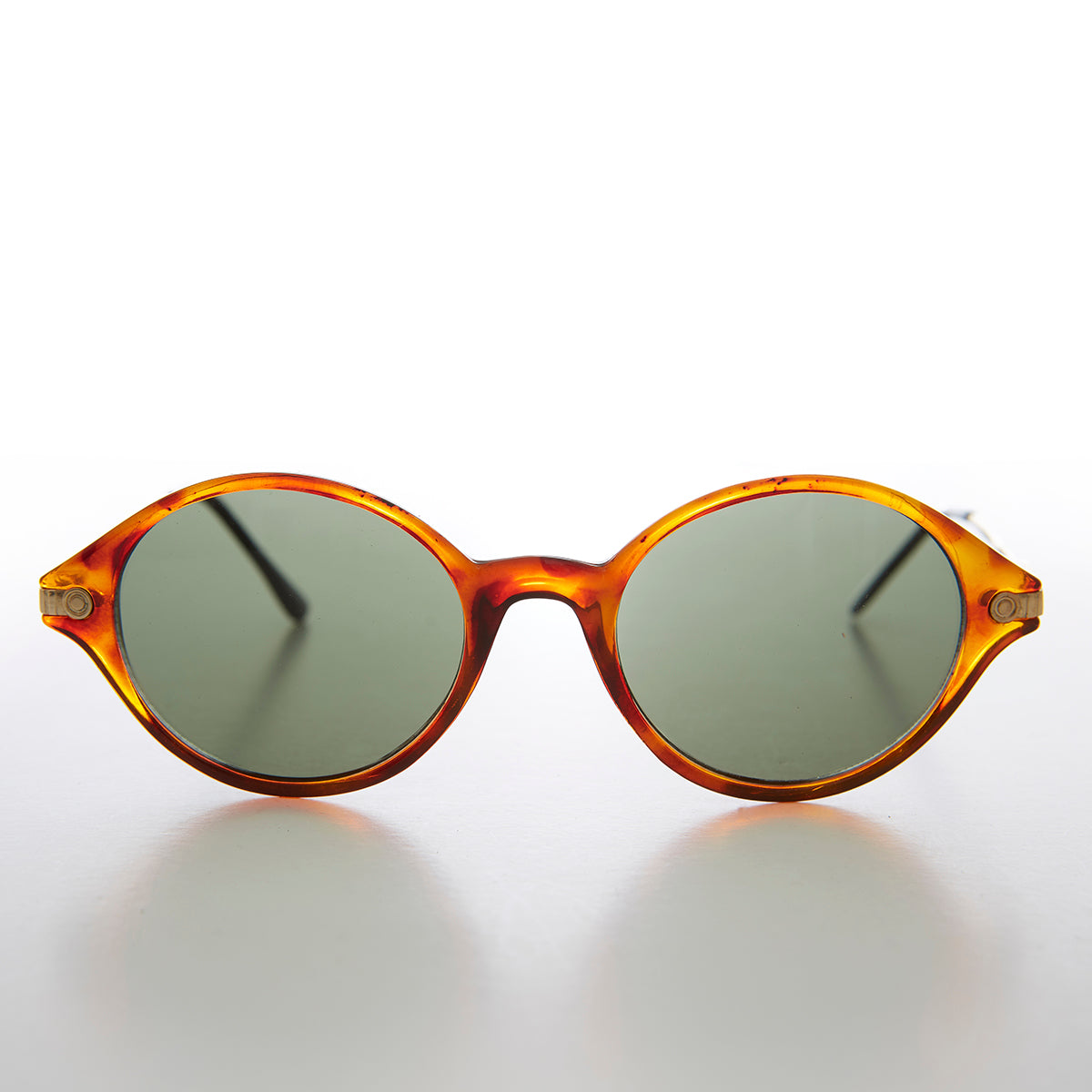 Simple Oval 90s Unisex Sunglass - Binxy