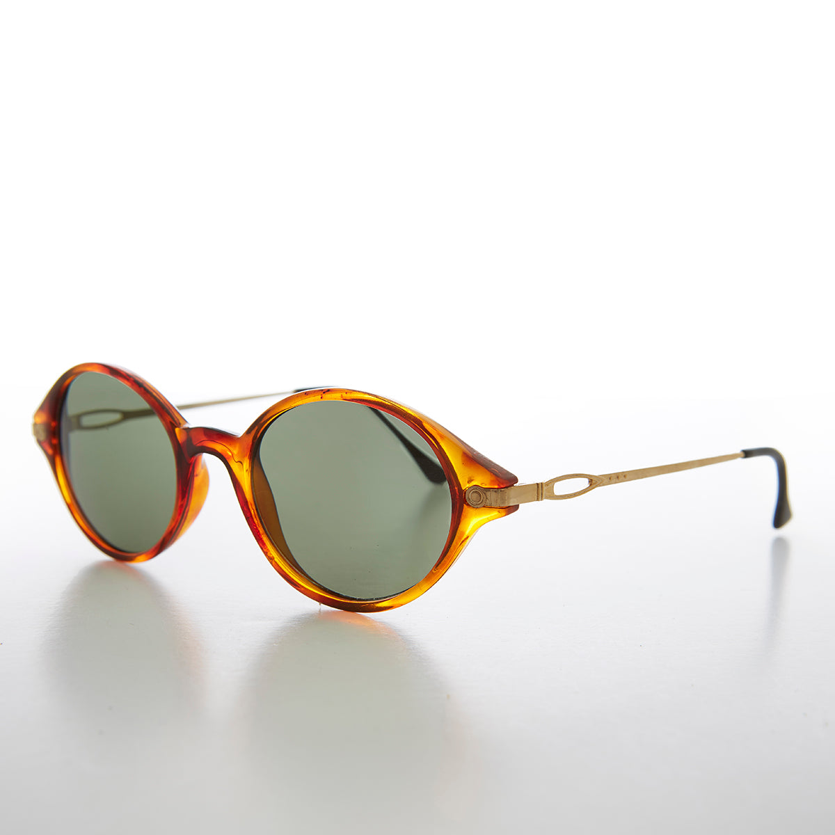 Simple Oval 90s Unisex Sunglass - Binxy