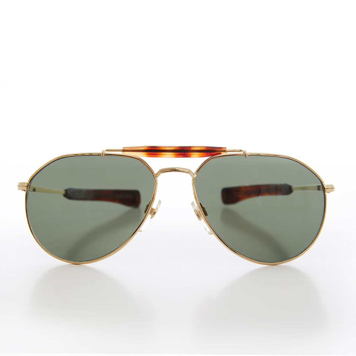 Large 62mm Unisex Aviator Sunglass - Bowser