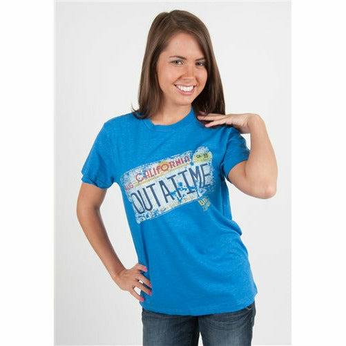 Back to the Future OUTATIME license plate unisex T-shirt