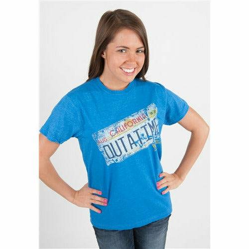 Back to the Future OUTATIME license plate unisex T-shirt