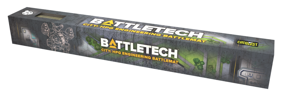 BattleTech: Battle Mat - City HPG Engineering/Business District