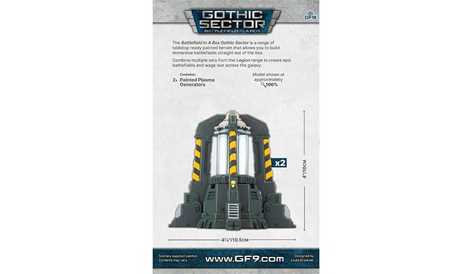 Battlefield in a Box: Gothic Sector - Legion Plasma Generators