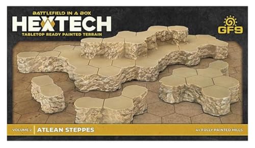 Battlefield in a Box: HexTech - Atlean Steppes Volume 2
