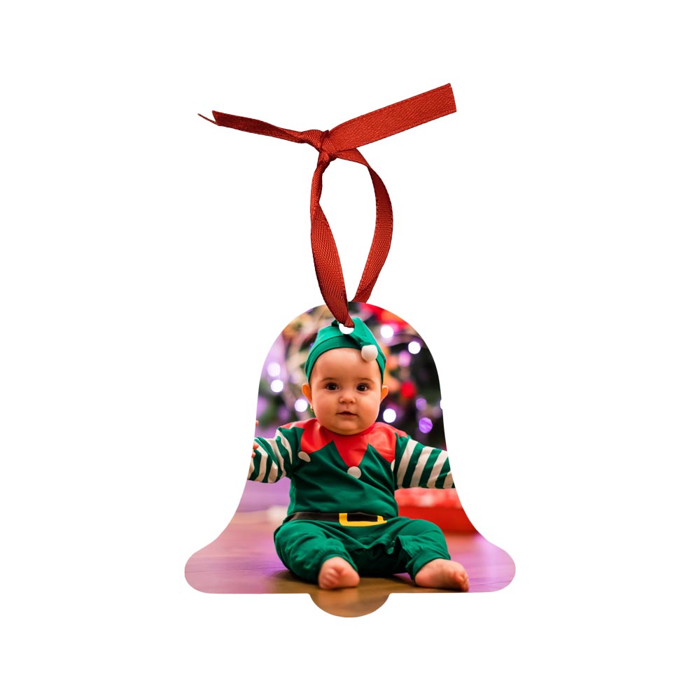 Sublimation Ornament Bell 3" Double-sided by INNOSUB USA