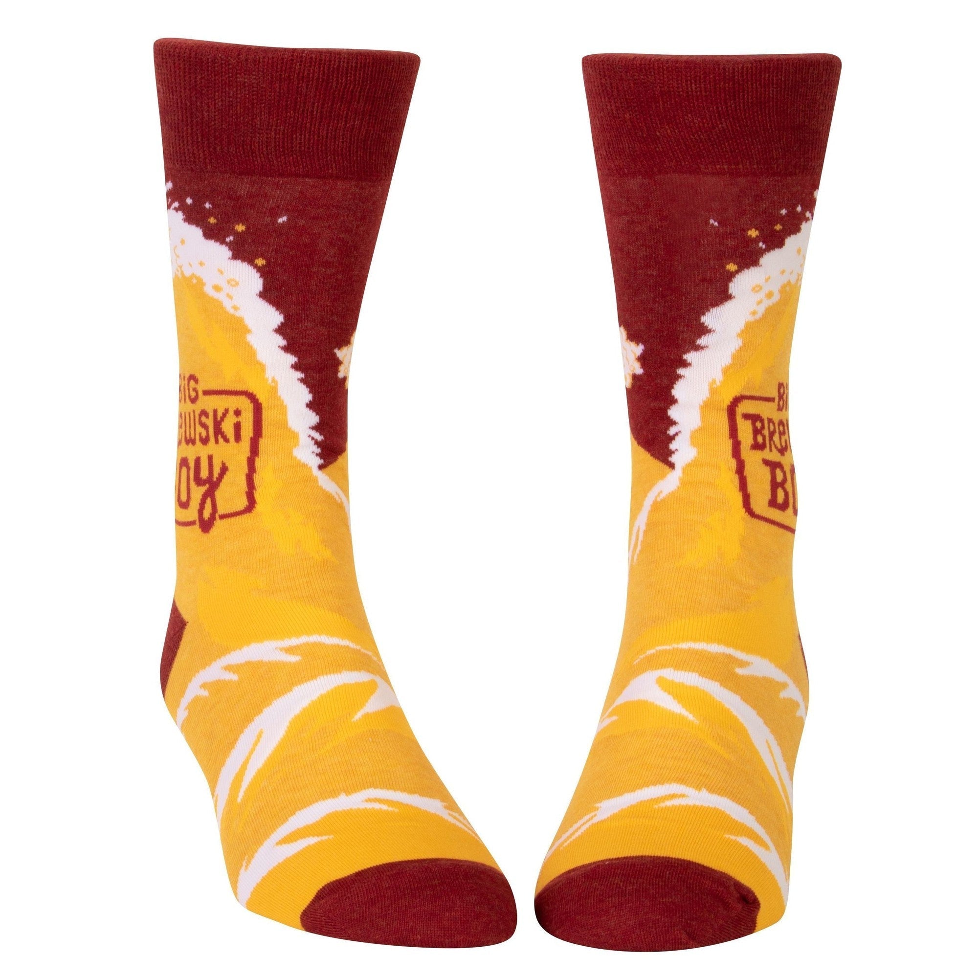 Big Brewski Boy Men's Crew Socks | BlueQ at GetBullish