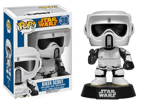 Pop! Vinyl: Star Wars - Biker Scout