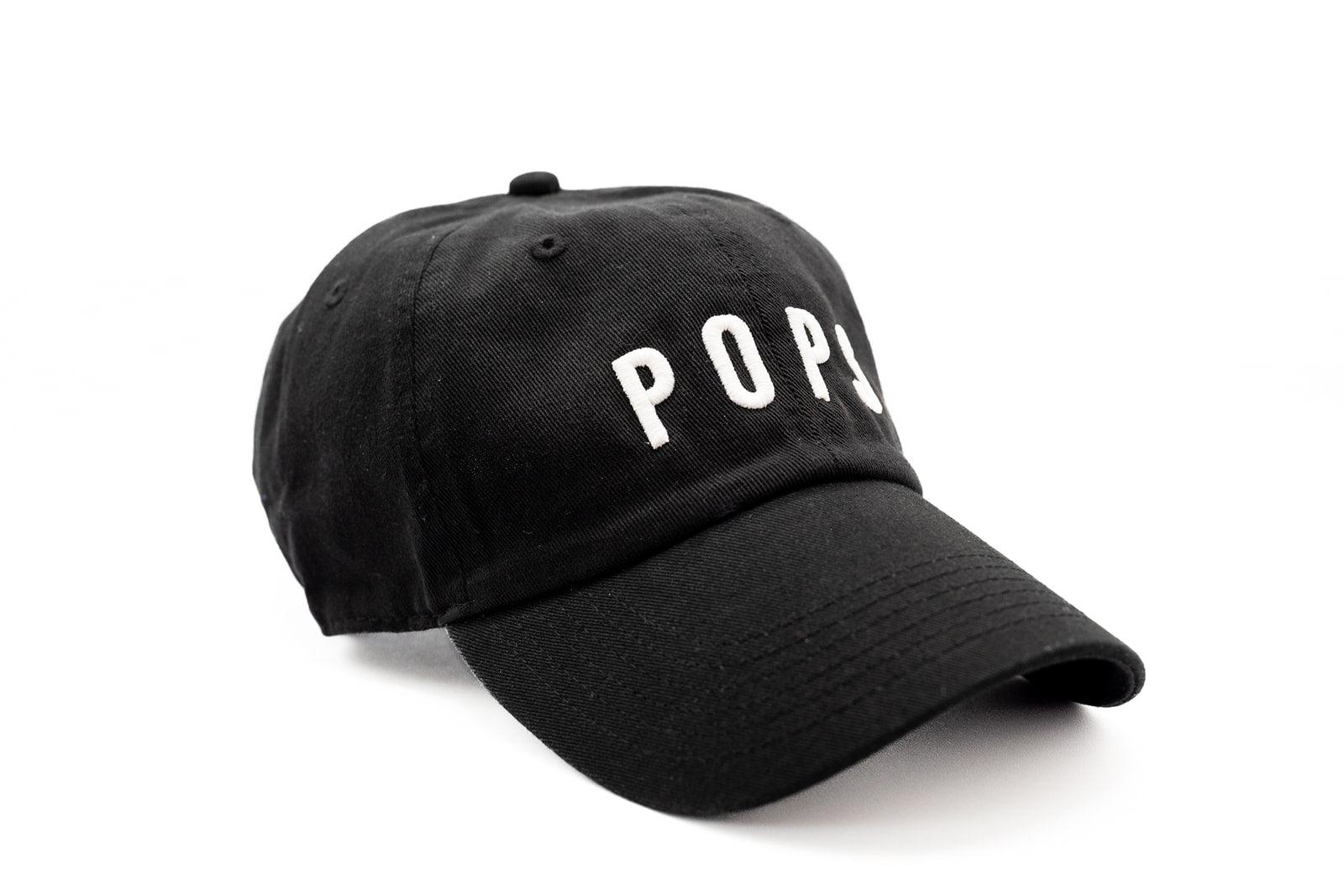 Pops Hat in Black