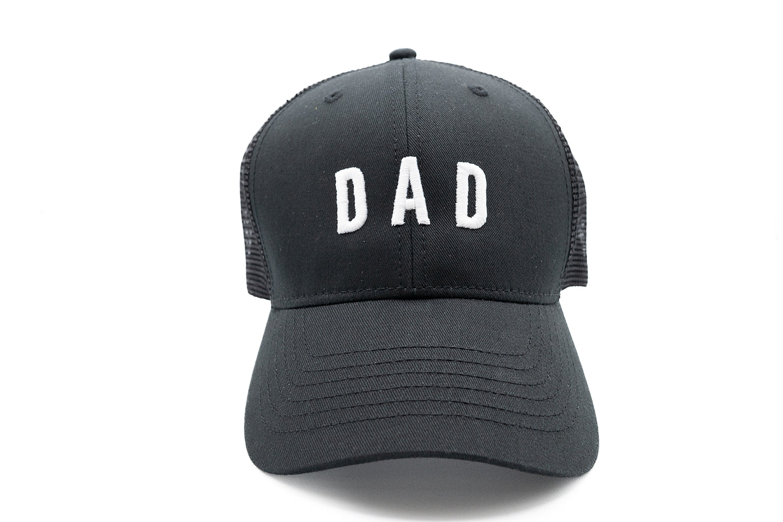 Dad Hat in Black Snapback