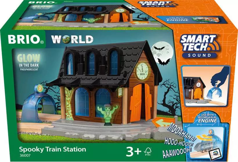 Brio: World Smart Tech Sound Spooky Train Station