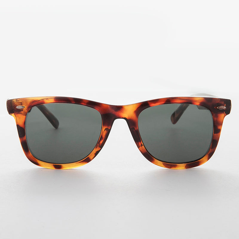 Classic Square Sunglass with Glass Lens - Campbell