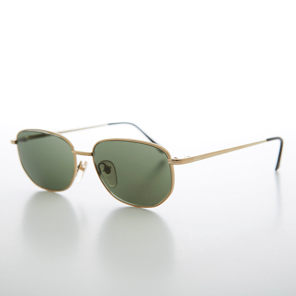 Gold Square Optical Quality Vintage Sunglass - Chevy