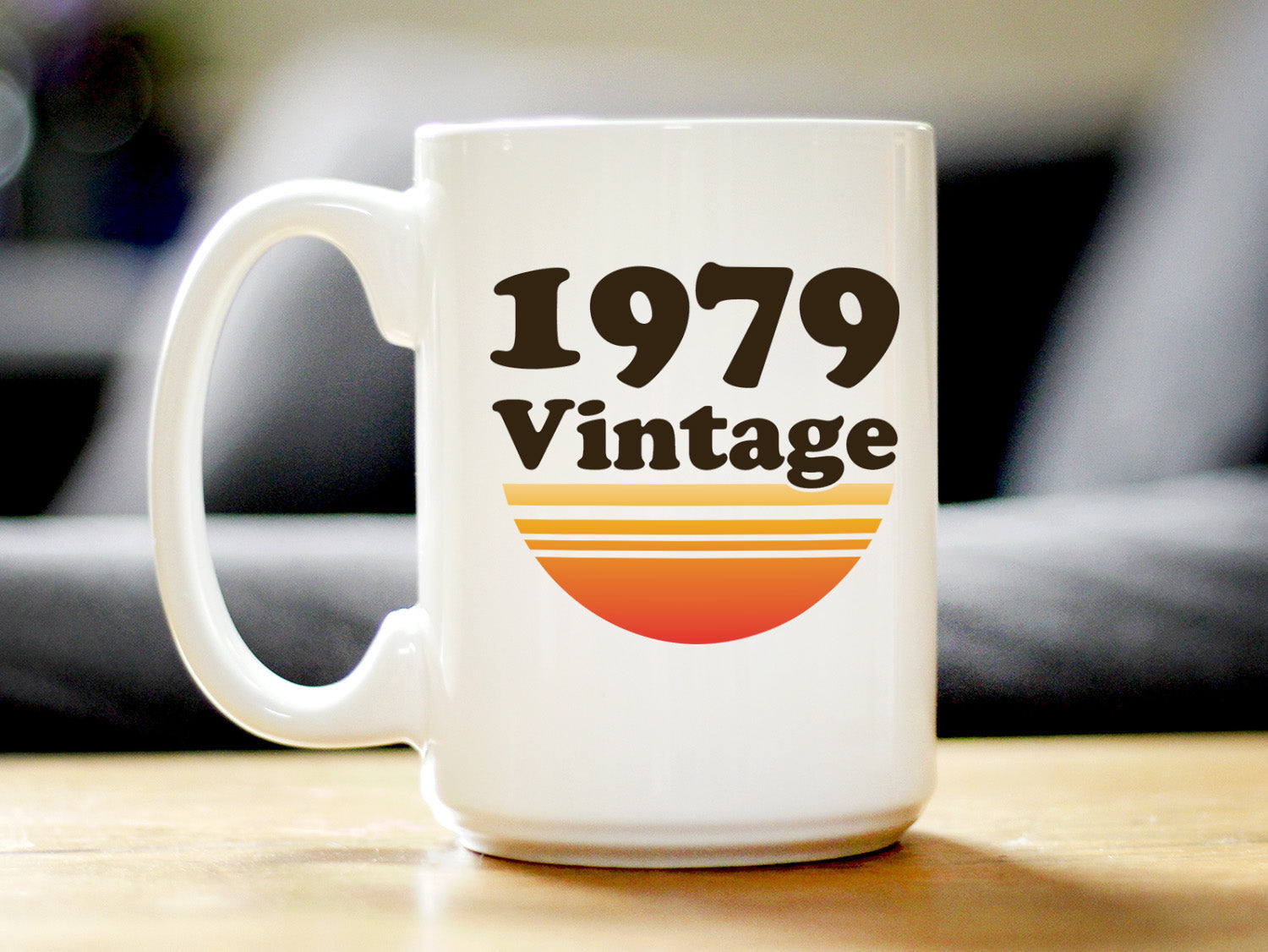 Vintage 1979 - Fun 46th Birthday Coffee Mug Gifts for Men & Women Turning 46 - Retro Coffee Cups